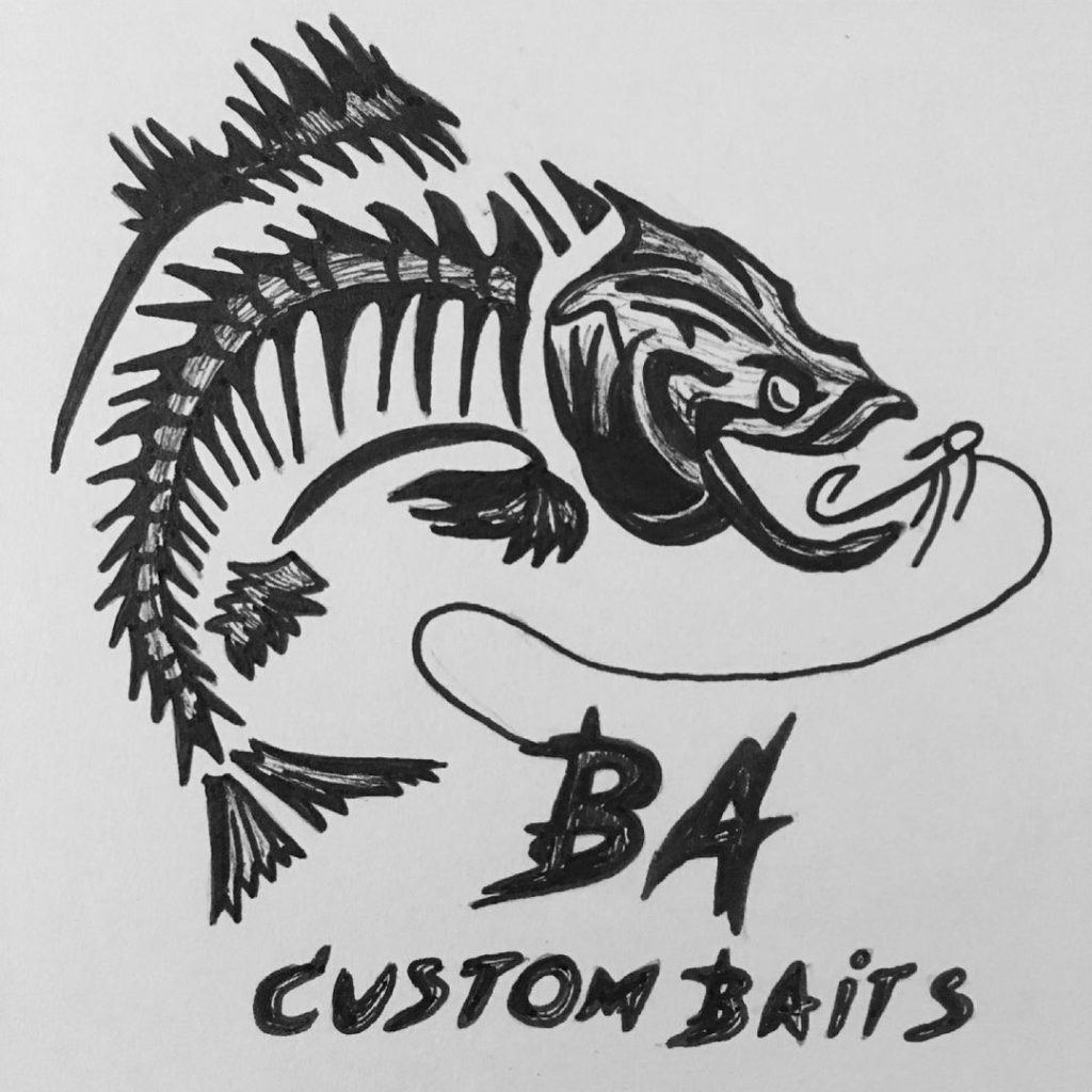 BA Custom Baits Logo