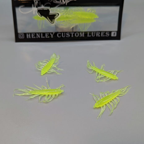 Henley Custom Lures 2" Critter in Chartreuse