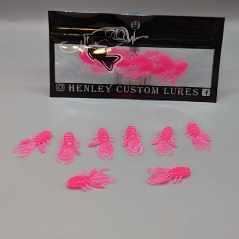 Henley Custom Lures Beetle in Pink Glow