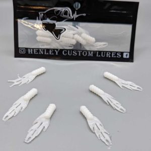 Henley Custom Lures Ice Reaper in white Glow