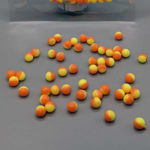 Miff's Salmon Eggs Chartrues Orange Closeup photo