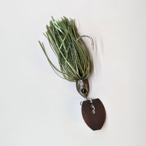 BA Custom Baits Chatterbait signature series in Moss Monster