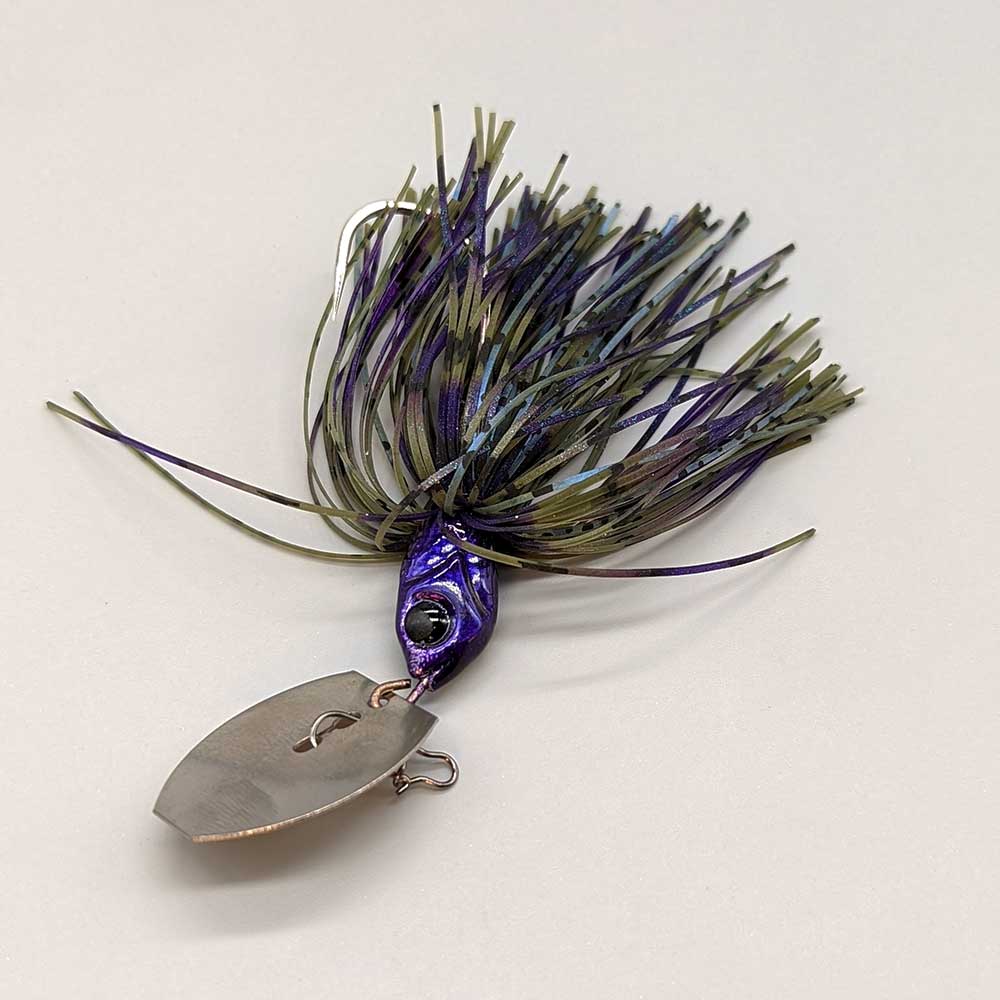 BA Custom Baits - Chatterbait - Purple Reign - Tugfish