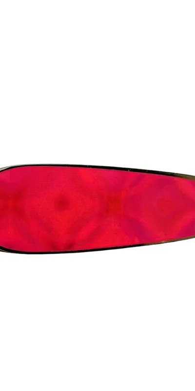 Nebo Fishing Company Dodger 4 3/8" in Large Circles Pink color