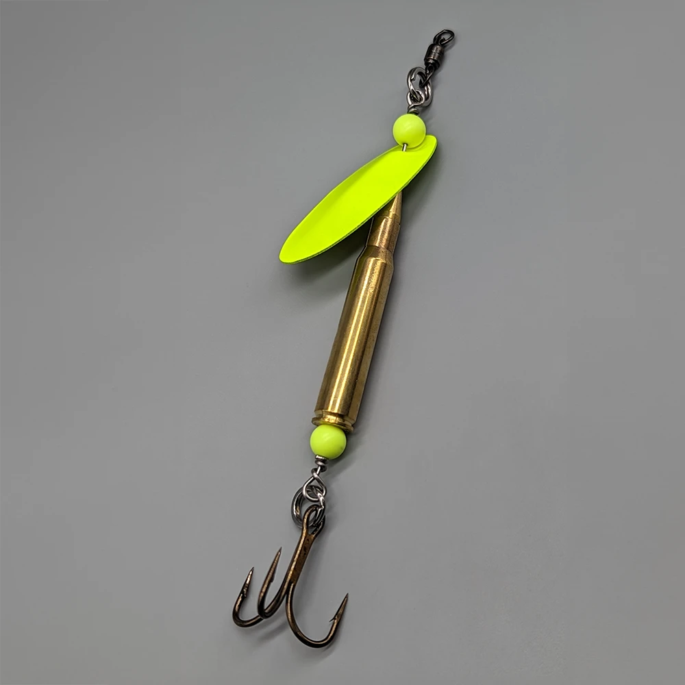 Speeding Bullet Lures - 30-06 - Chartreuse - Tugfish