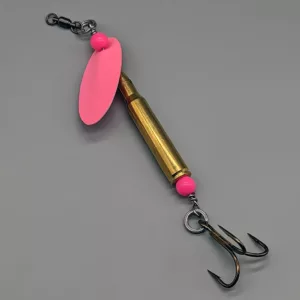 Speeding Bullet Lures 30-06 Pink Fishing Spinner