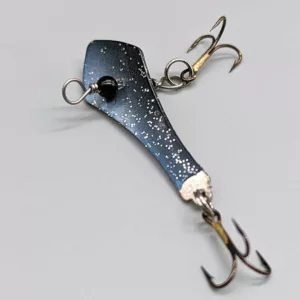 Weezer Kites - Micro Kite- Fishing lure in Frostbite color pattern. Made by Hand in the USA.